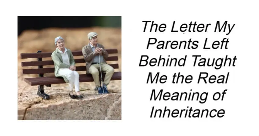 The Letter My Parents Left Behind