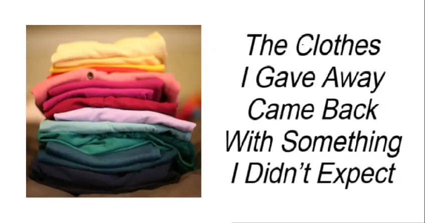 The Clothes I Gave Away