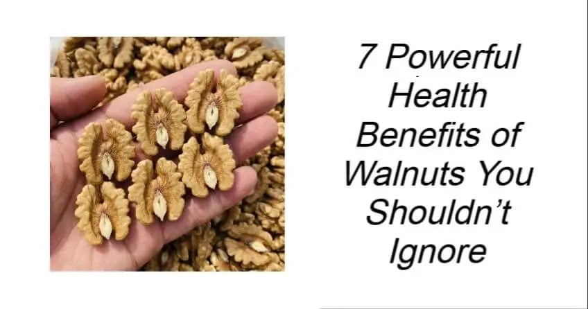 7 Powerful Health Benefits of Walnuts You Shouldn’t Ignore