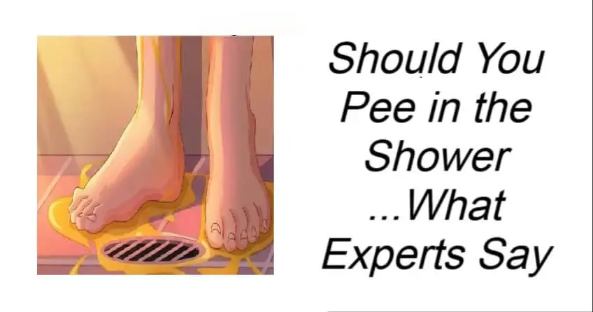 Should You Pee in the Shower