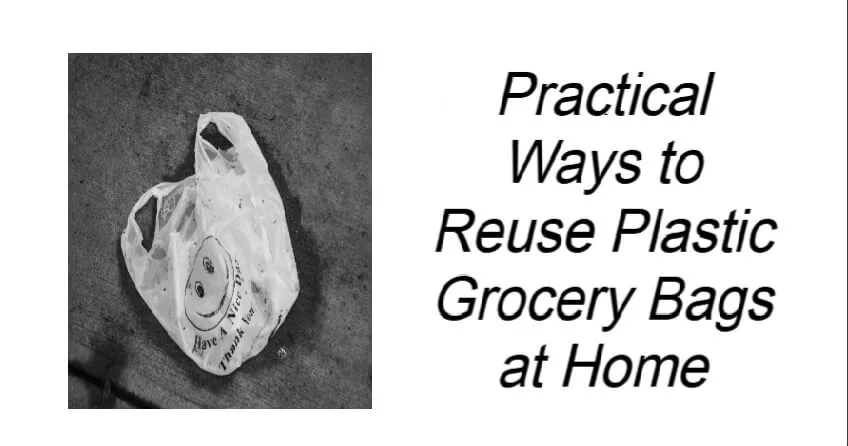Practical Ways to Reuse Plastic Grocery Bags at Home