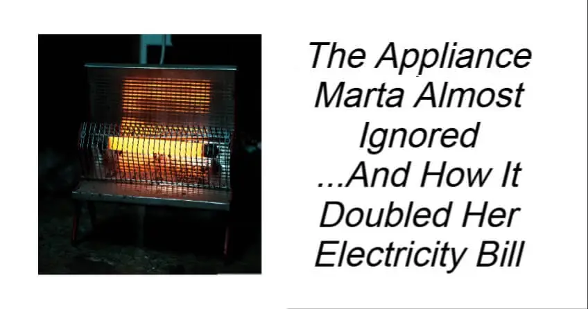How Appliance Doubled Her Electricity Bill