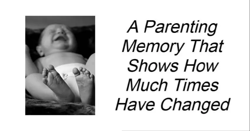 A Parenting Memory That Shows How Much Times Have Changed