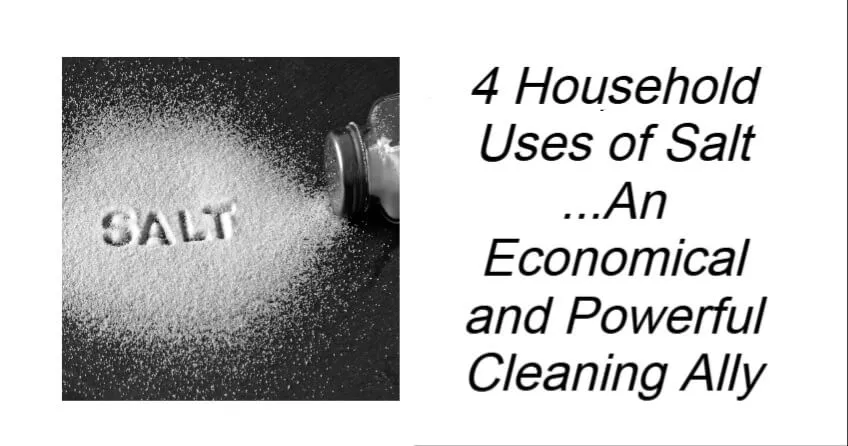 4 Household Uses of Salt