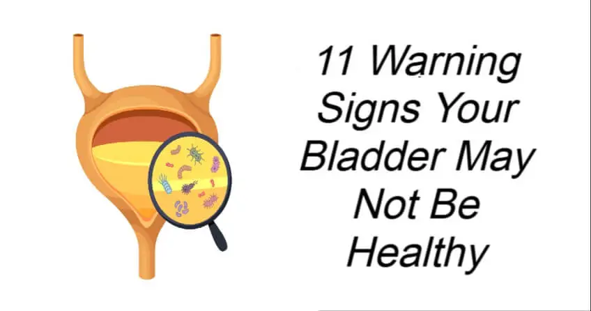 11 Warning Signs Your Bladder May Not Be Healthy