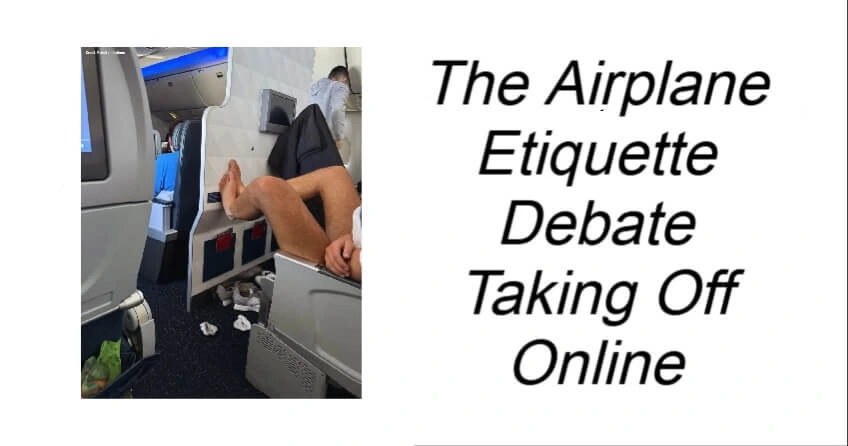 The Airplane Etiquette Debate Taking Off Online
