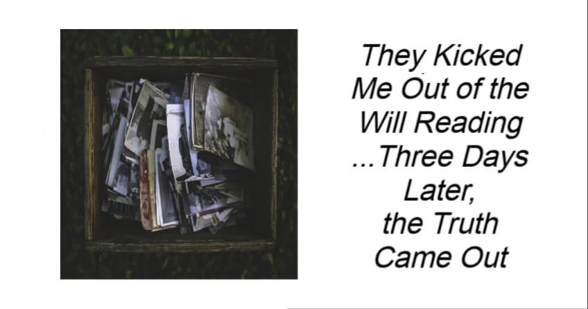 They Kicked Me Out of the Will Reading