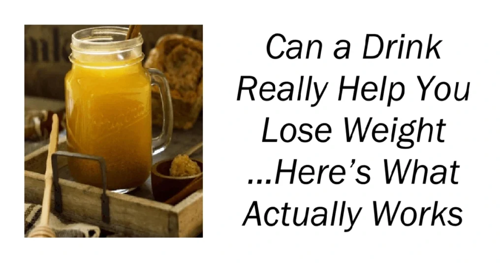 Can a Drink Really Help You Lose Weight
