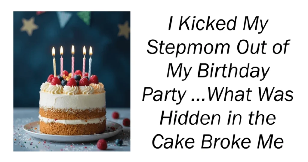 I Kicked My Stepmom Out of My Birthday Party