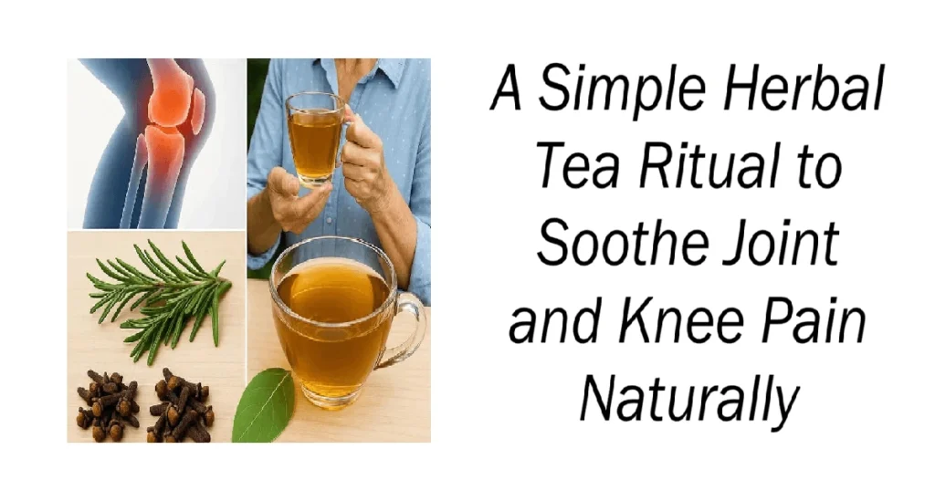 Herbal Tea Ritual to Soothe Joint and Knee Pain Naturally