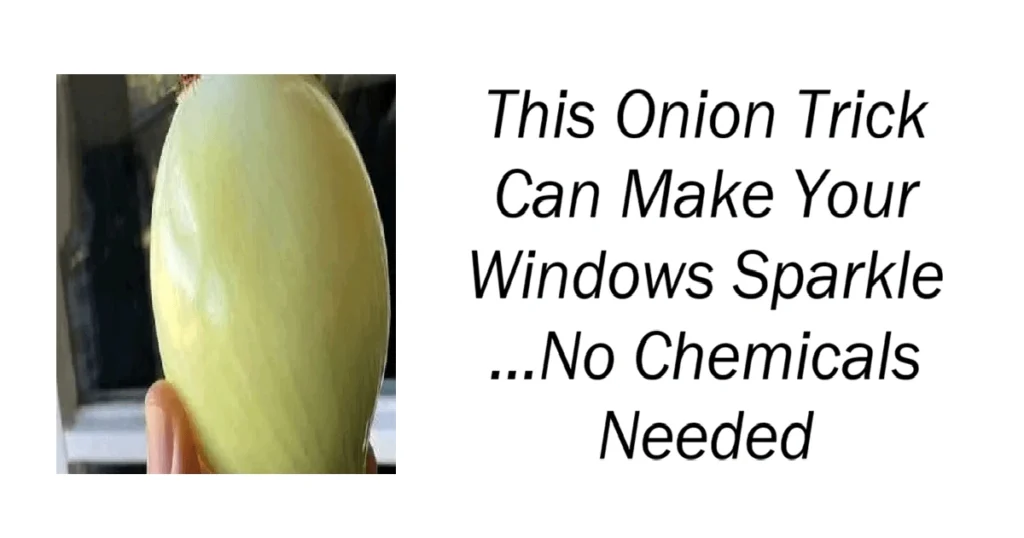 This Onion Trick Can Make Your Windows Sparkle
