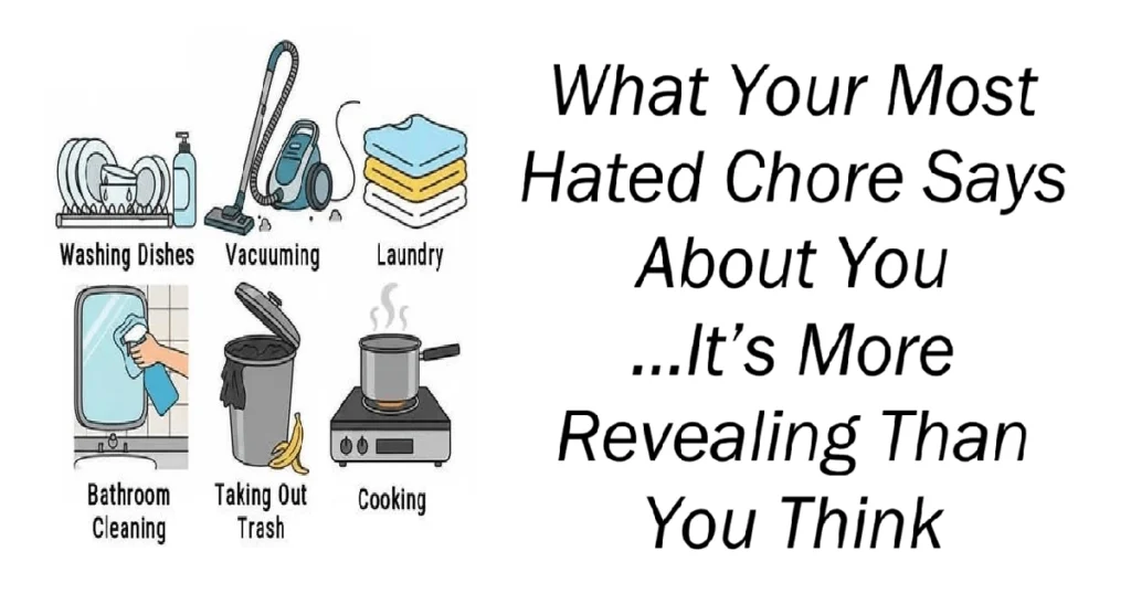 What Your Most Hated Chore Says About You