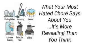 What Your Most Hated Chore Says About You