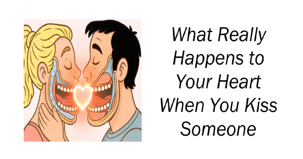 What Really Happens to Your Heart When You Kiss Someone