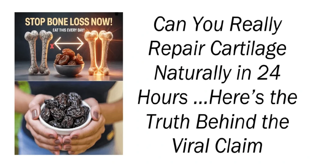 Can You Really Repair Cartilage Naturally in 24 Hours