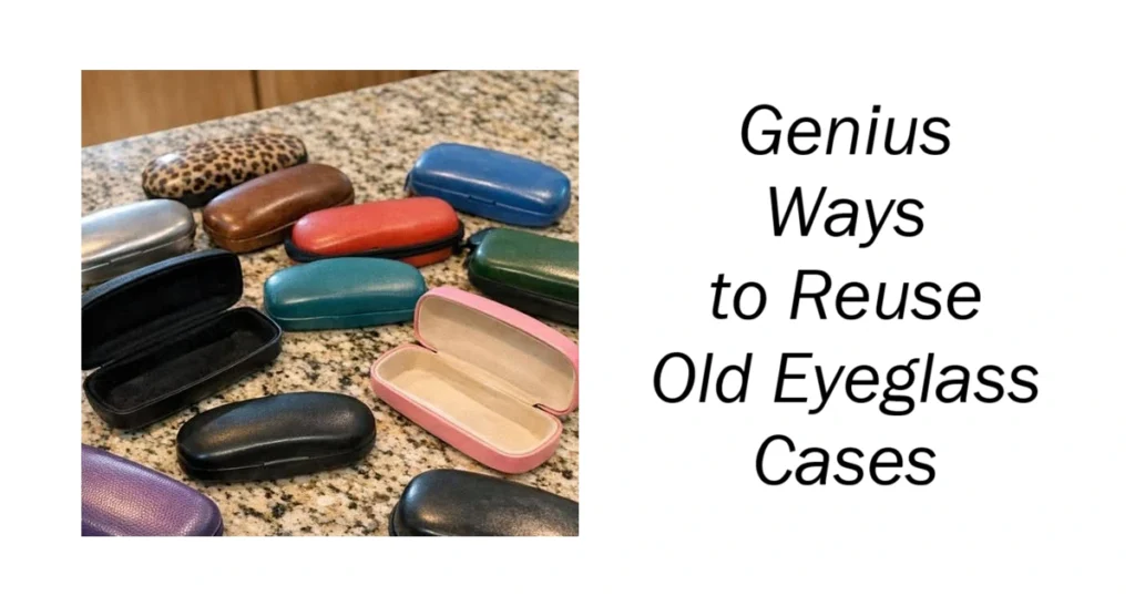Genius Ways to Reuse Old Eyeglass Cases