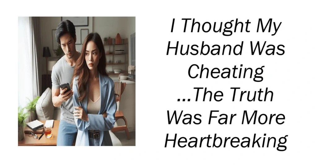 I Thought My Husband Was Cheating
