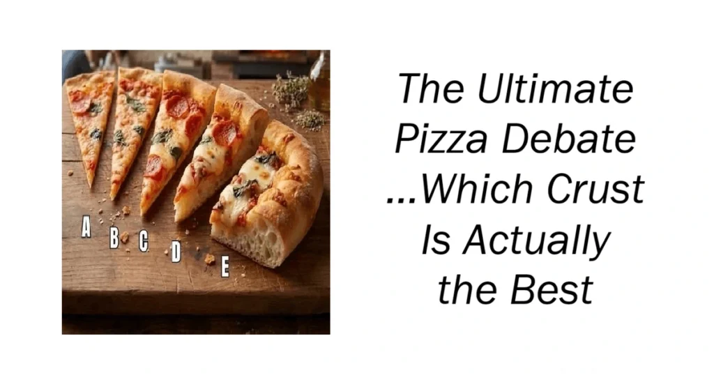 The Ultimate Pizza Debate