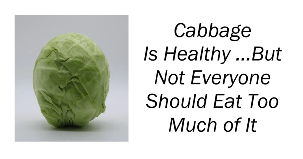 Cabbage Is Healthy