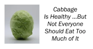 Cabbage Is Healthy