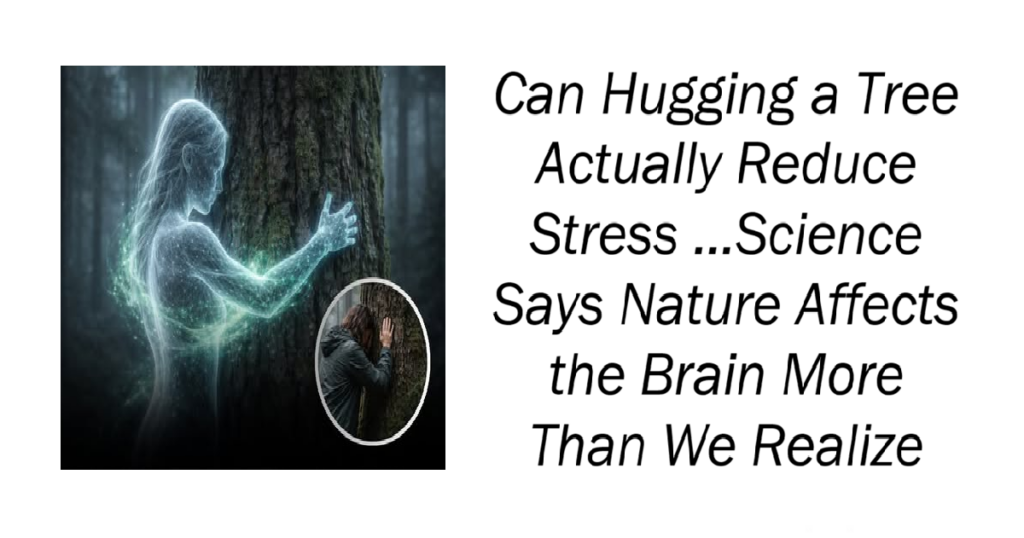 Can Hugging a Tree Actually Reduce Stress