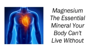 Magnesium The Essential Mineral Your Body Can't Live Without