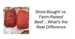 Store-Bought vs. Farm-Raised Beef