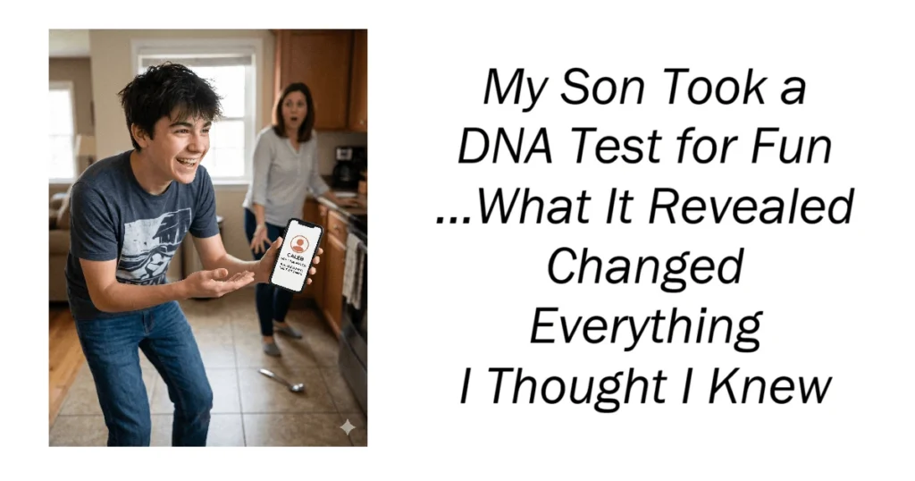 My Son Took a DNA Test for Fun