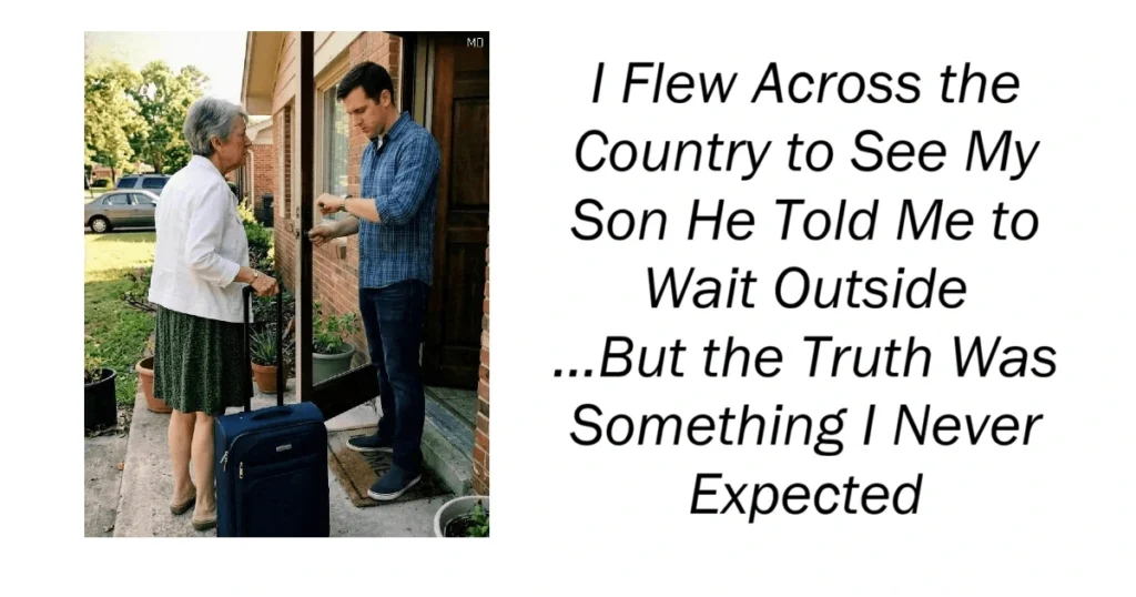 I Flew Across the Country to See My Son