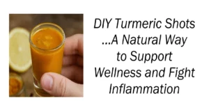 DIY Turmeric Shots
