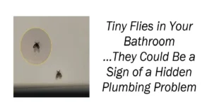 Tiny Flies in Your Bathroom