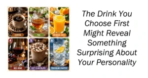 The Drink You Choose First Might Reveal Something