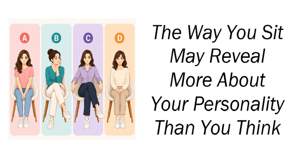 The Way You Sit