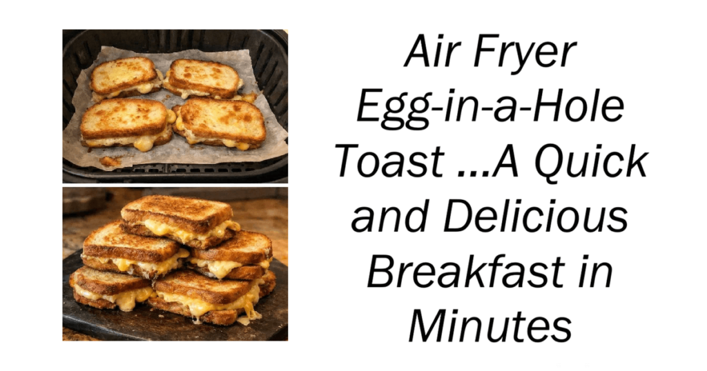 Air Fryer Egg-in-a-Hole Toast