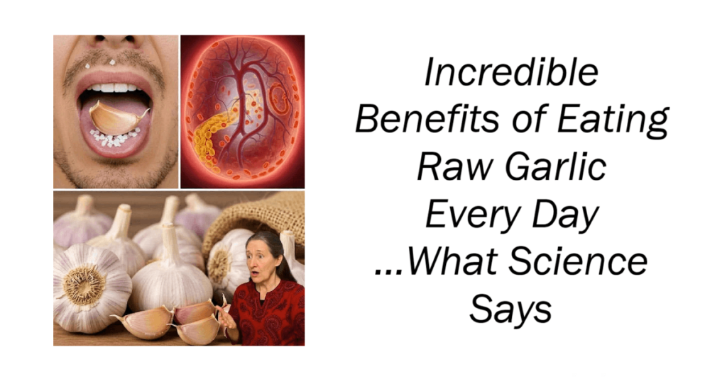 Incredible Benefits of Eating Raw Garlic Every Day