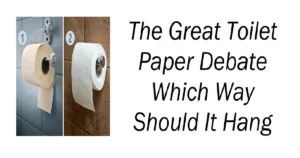 The Great Toilet Paper Debate