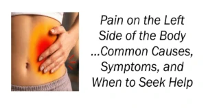 Pain on the Left Side of the Body