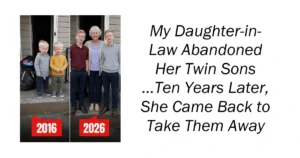 My Daughter-in-Law Abandoned Her Twin Sons
