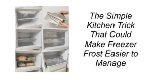 The Simple Kitchen Trick That Could Make Freezer Frost Easier to Manage