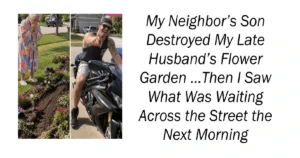 My Neighbor’s Son Destroyed My Late Husband’s Flower Garden