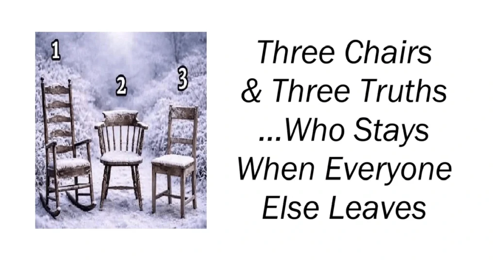 Three Chairs & Three Truths