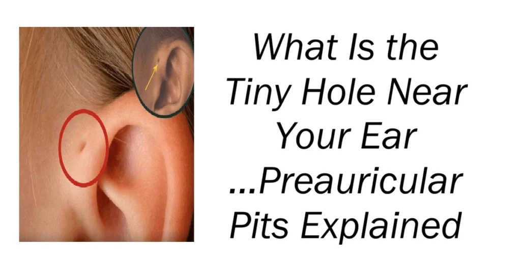 What Is the Tiny Hole Near Your Ear