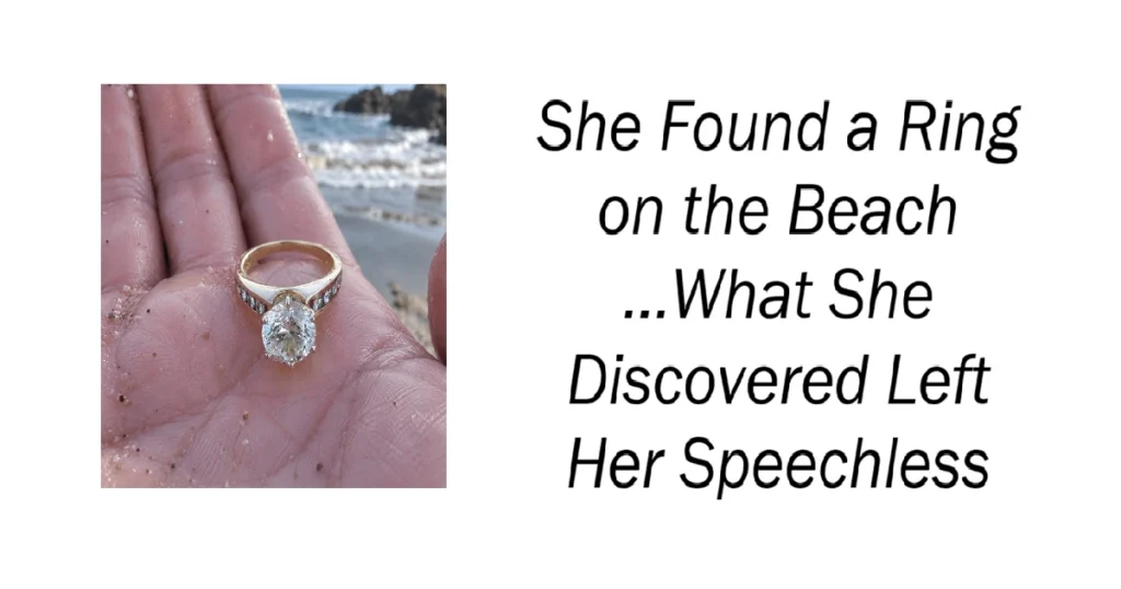 She Found a Ring on the Beach